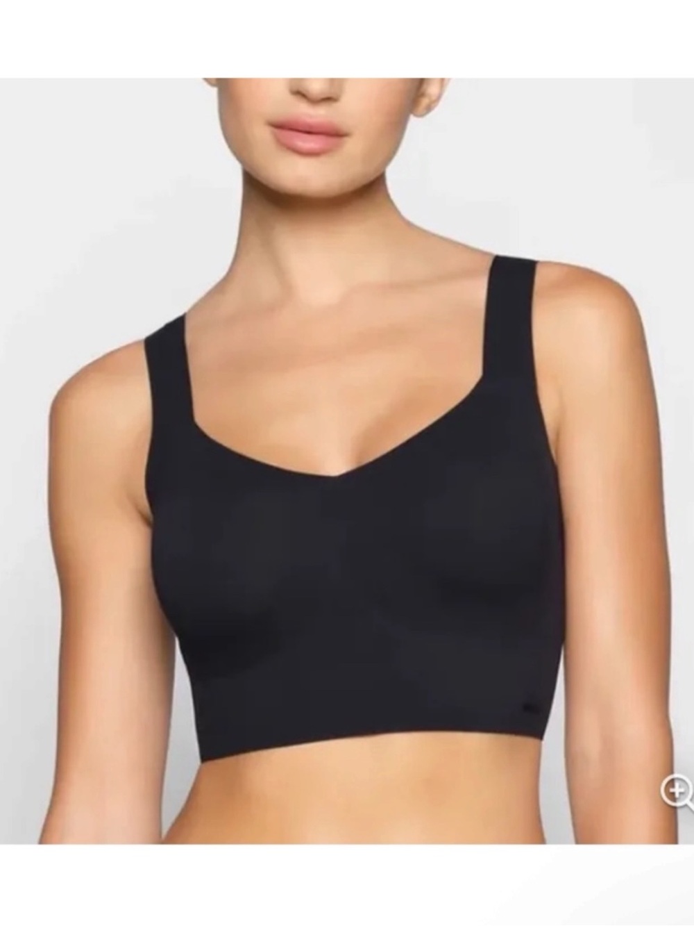 Skims Naked Plunge Longline Seamless Bralette Size L-DD